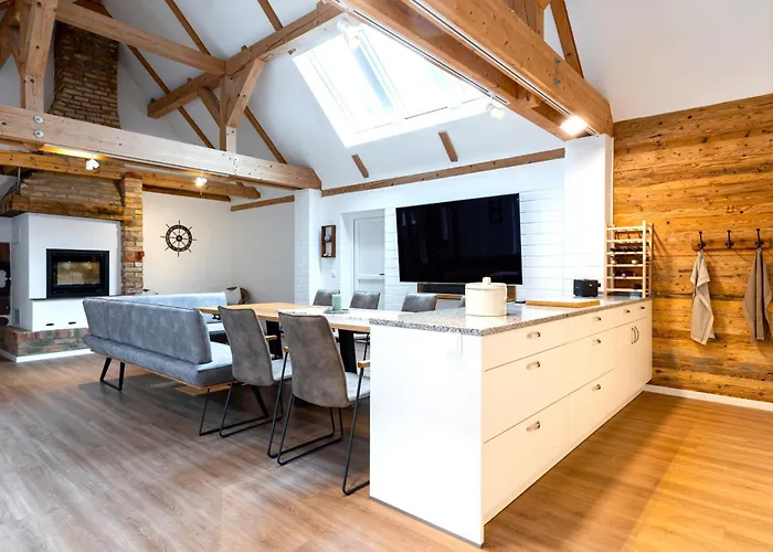 Ankerplatz Mit Sauna In Strandnaehe アパート *